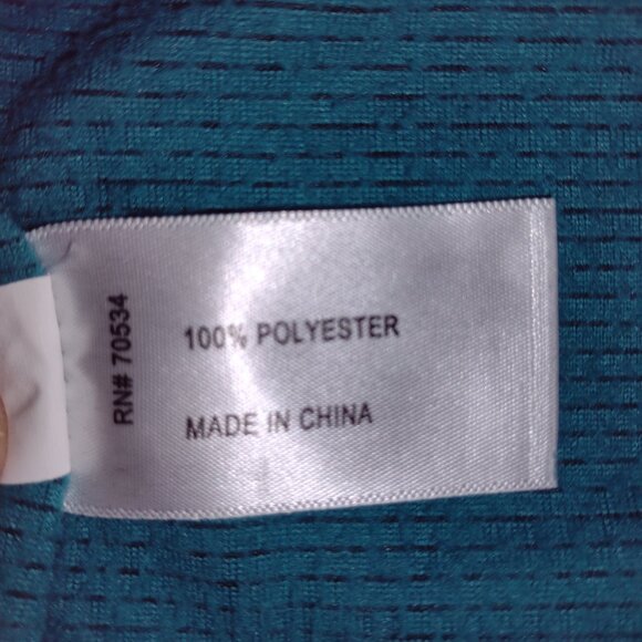 Women’s Turquoise Orvis ¼ Zip Pullover – Style #2H84– Size Large - Picture 6 of 15
